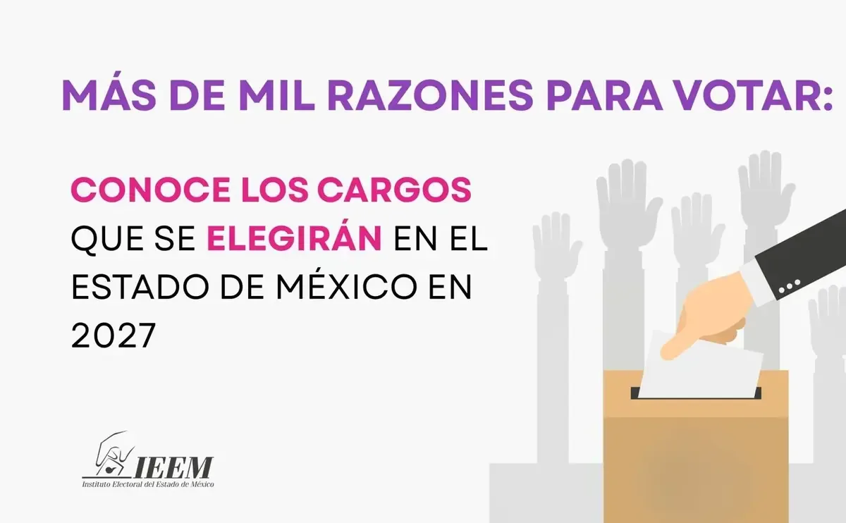 La elección 2026-2027 en el Estado de México impactará la vida de sus habitantes.