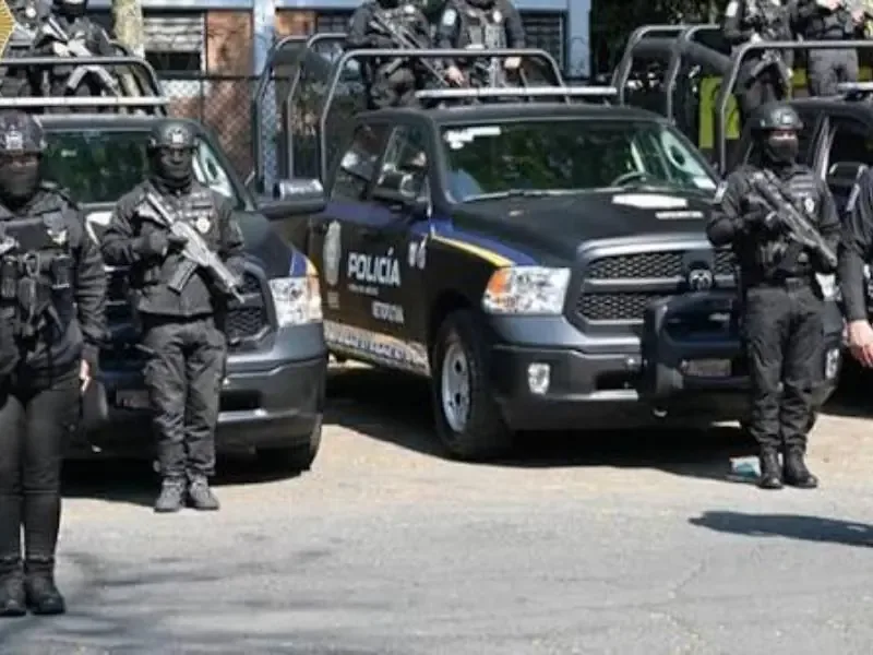 Este despliegue de seguridad busca garantizar la protección de los asistentes durante el evento deportivo.