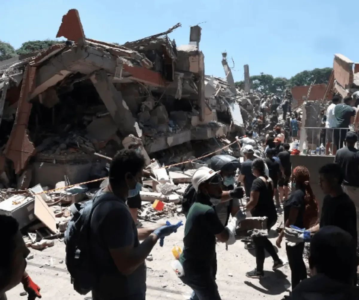 México reitera su compromiso con los nacionales tras el sismo en Colombia.