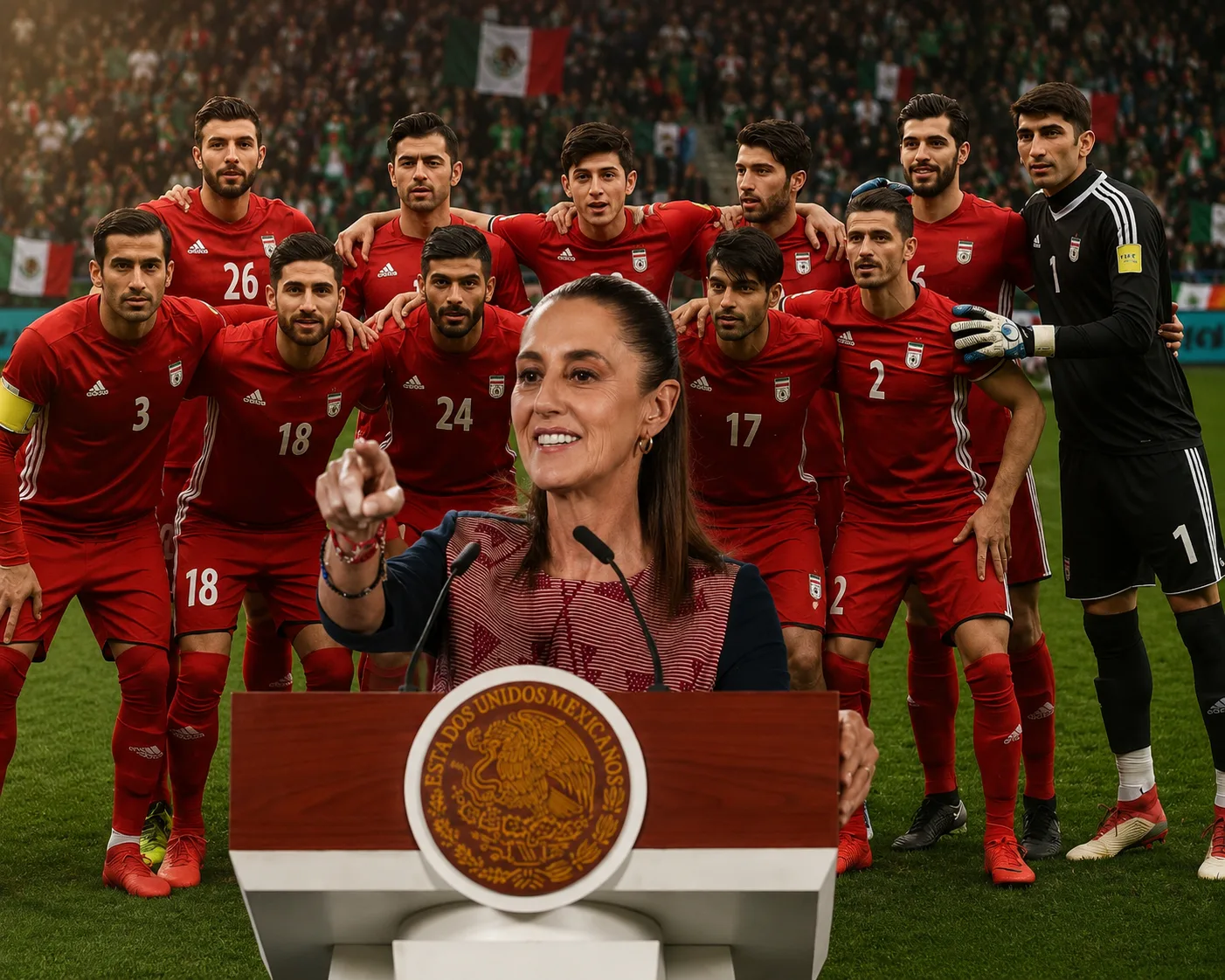 VIDEO | Irán Jugará en México para Jornada Mundialista