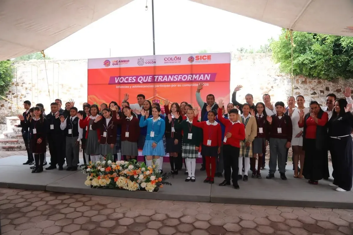 El programa "Voces que Transforman" promueve la participación infantil en la función pública.