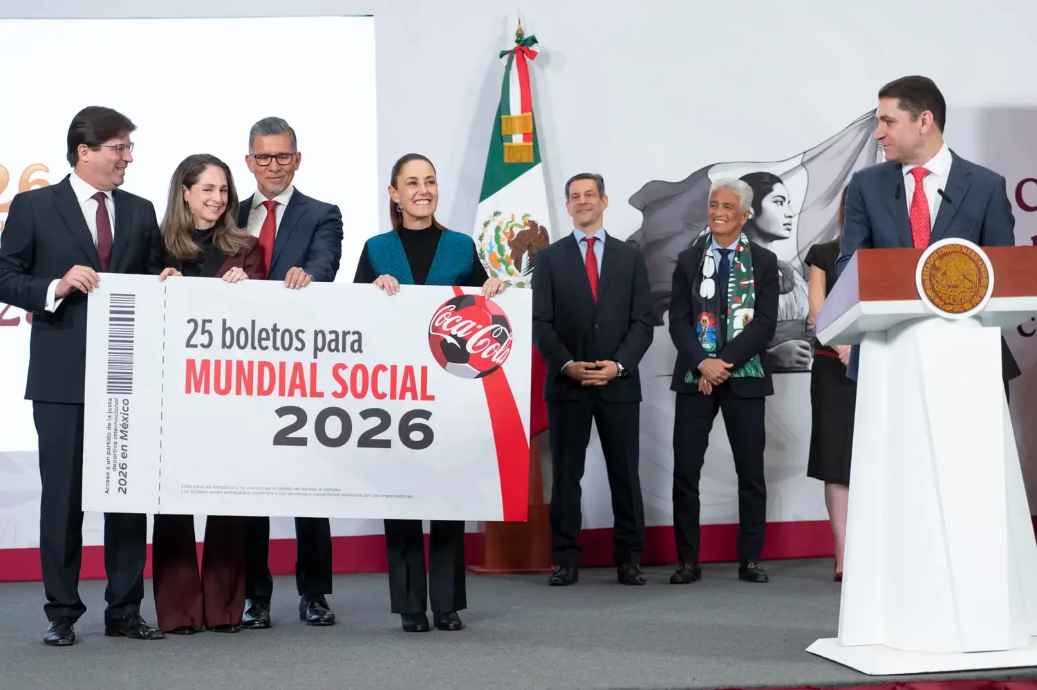 VIDEO | Coca-Cola y Sheinbaum: Regalan 25 Boletos para el Mundial 2026