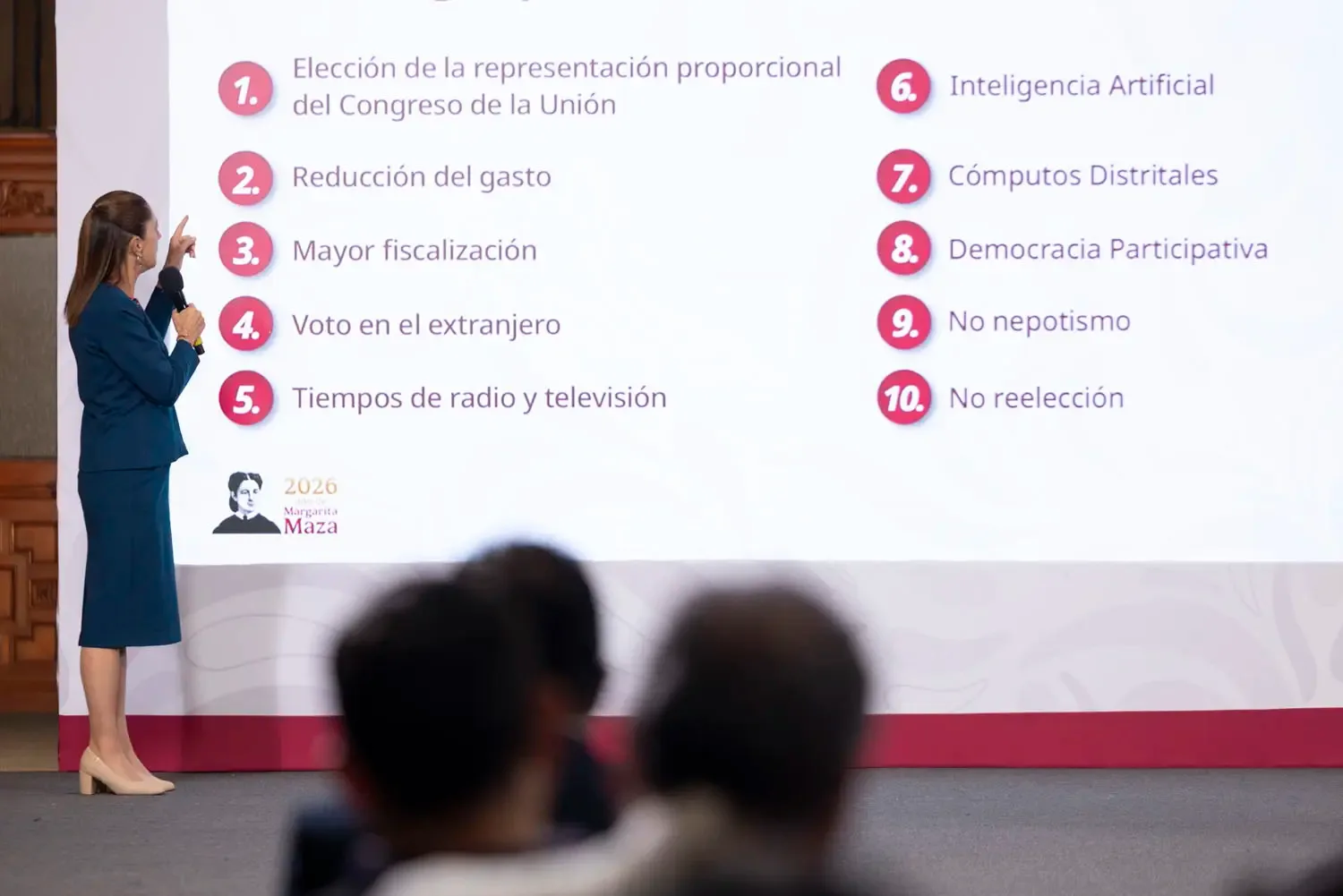 VIDEO | Claudia Sheinbaum y su ´Decálogo de la Democracia'