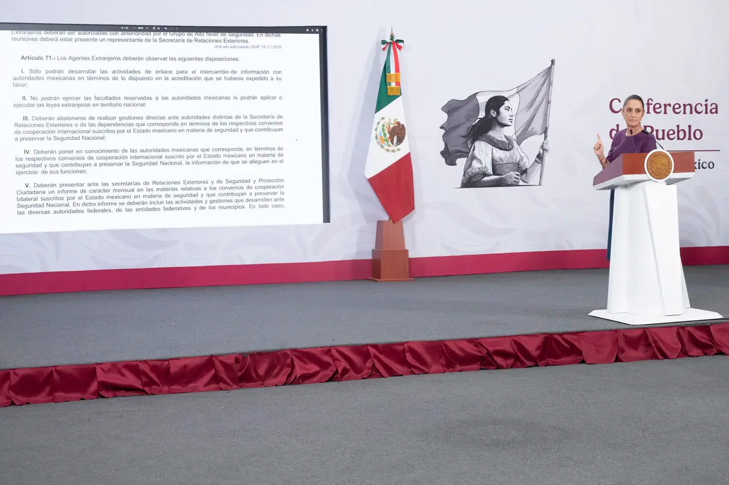 VIDEO | Revisión de Sanciones por Operativo  y Fallecidos Agentes de EU