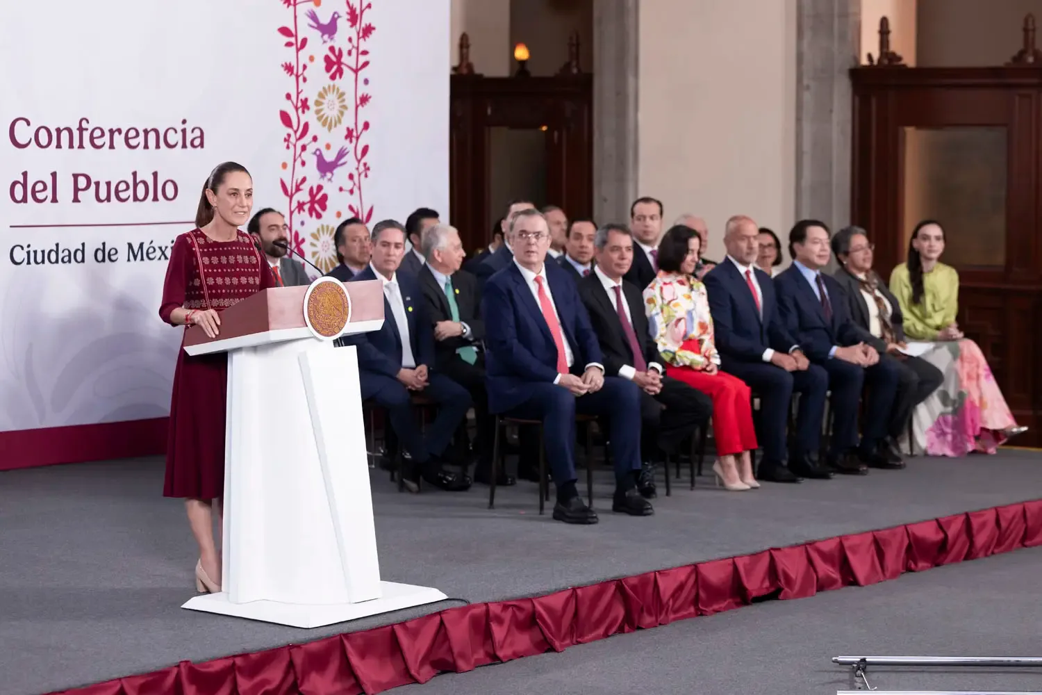 VIDEO | Sheinbaum Atribuye Apoyo a la Gente de México