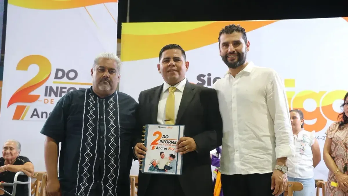 La gestión de Andrés Aguilar como presidente municipal destaca por la concreción de 45 obras en un solo año.