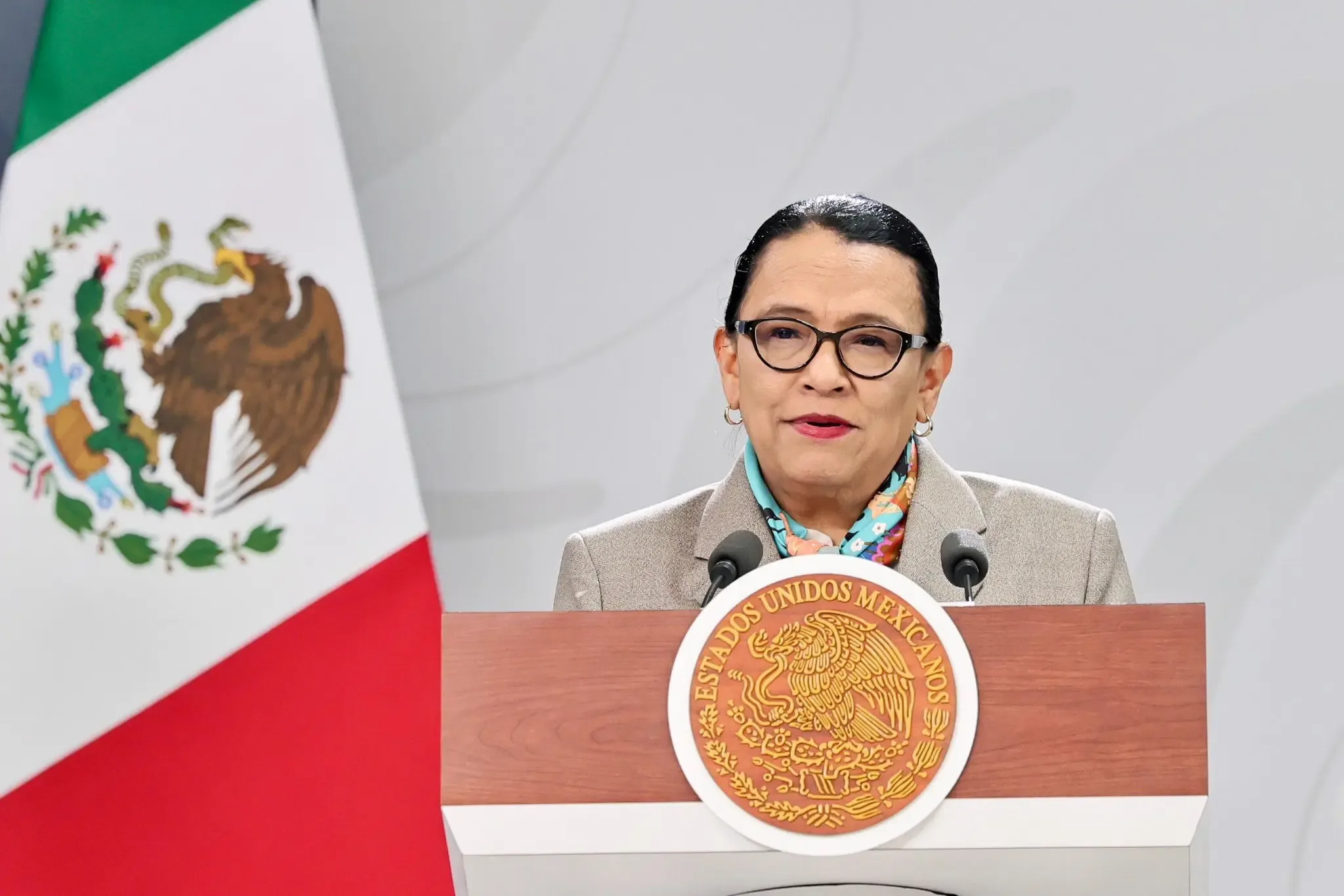 Rosa Icela Rodríguez lidera preferencias de Morena en San Luis Potosí; Encuesta SRC la sitúa al frente para 2027
