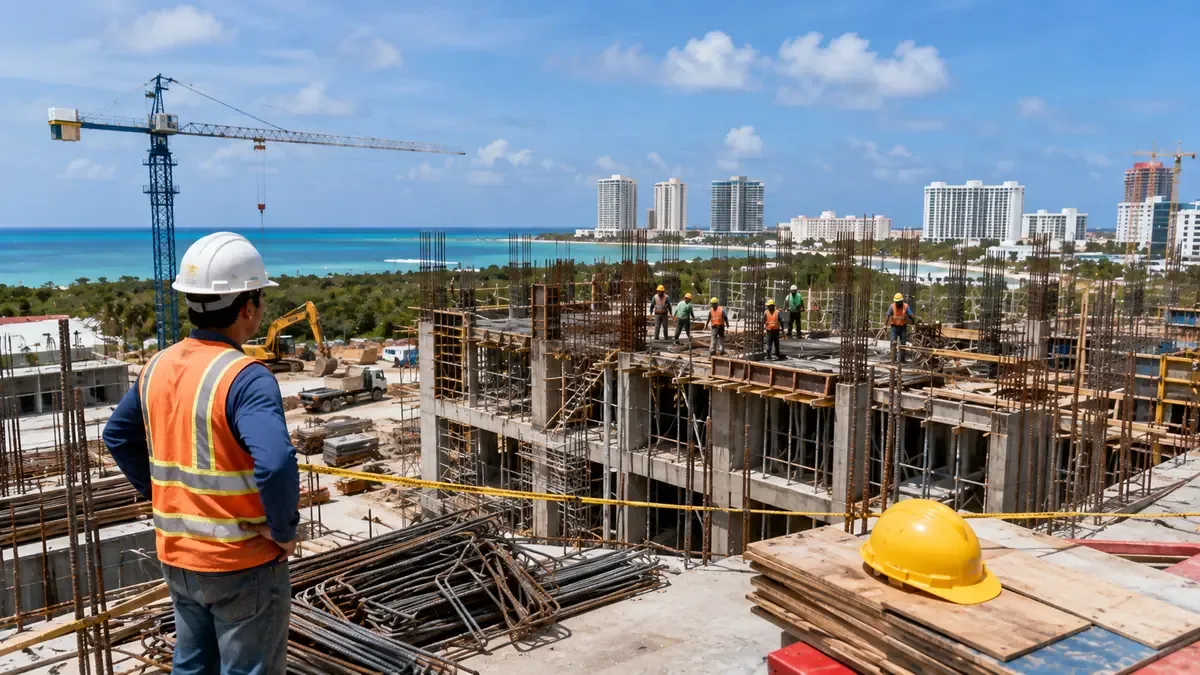 La falta de financiamiento afecta gravemente al sector constructor en Quintana Roo.