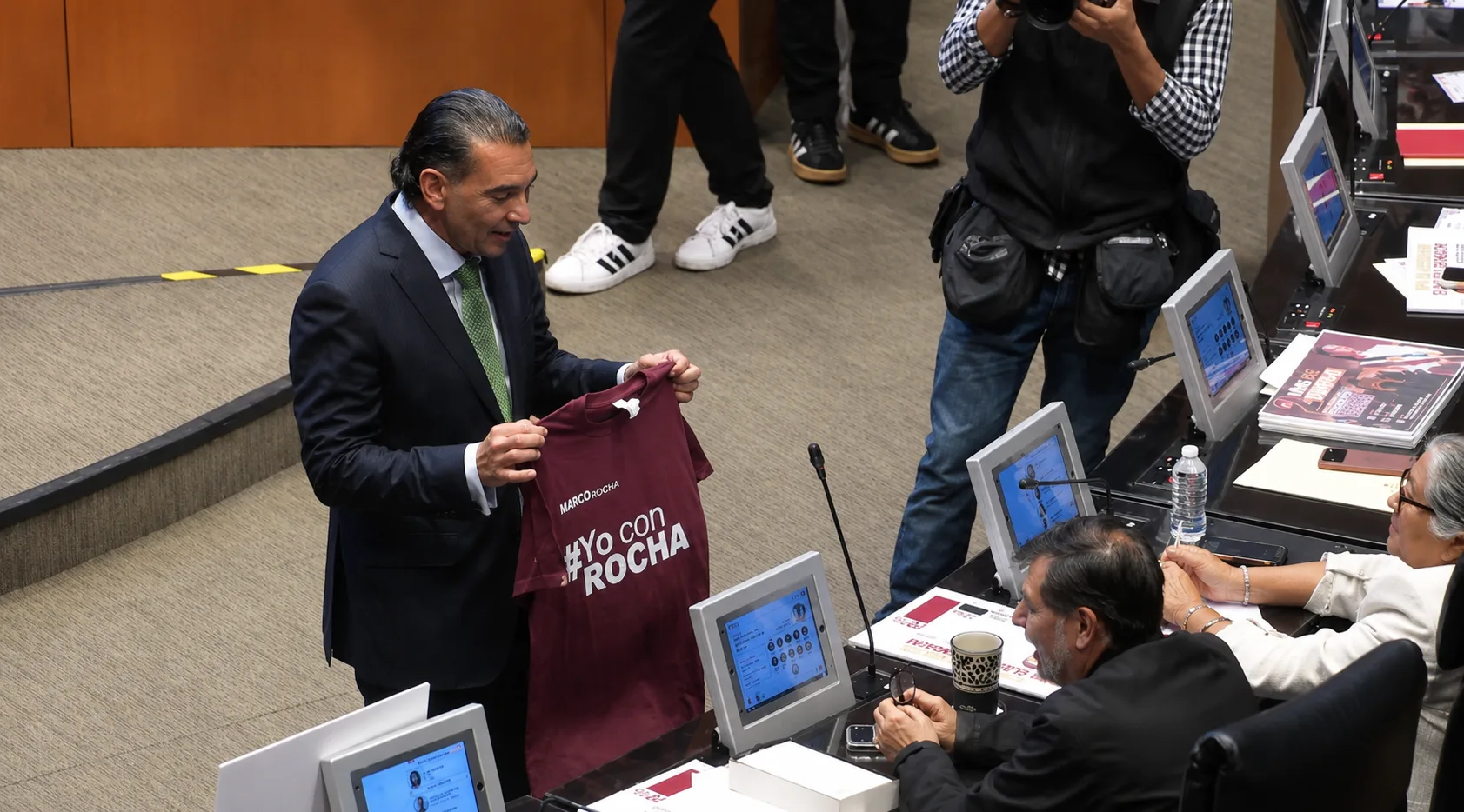 VIDEO | Senador Melgar Confronta a Noroña