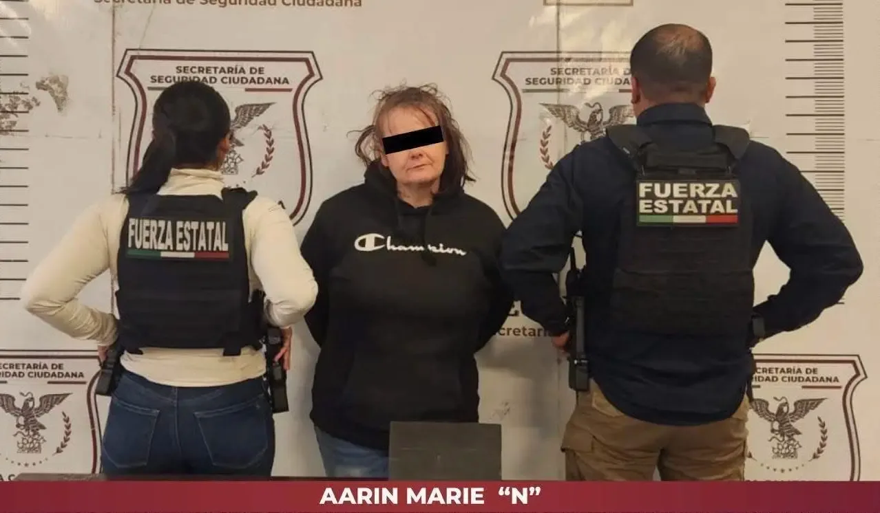 "Aarin Marie 'N' detenida en Tijuana por asesinato en EE. UU."