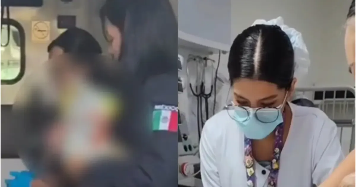 La situación de la joven madre refleja problemas de salud y social en su familia.