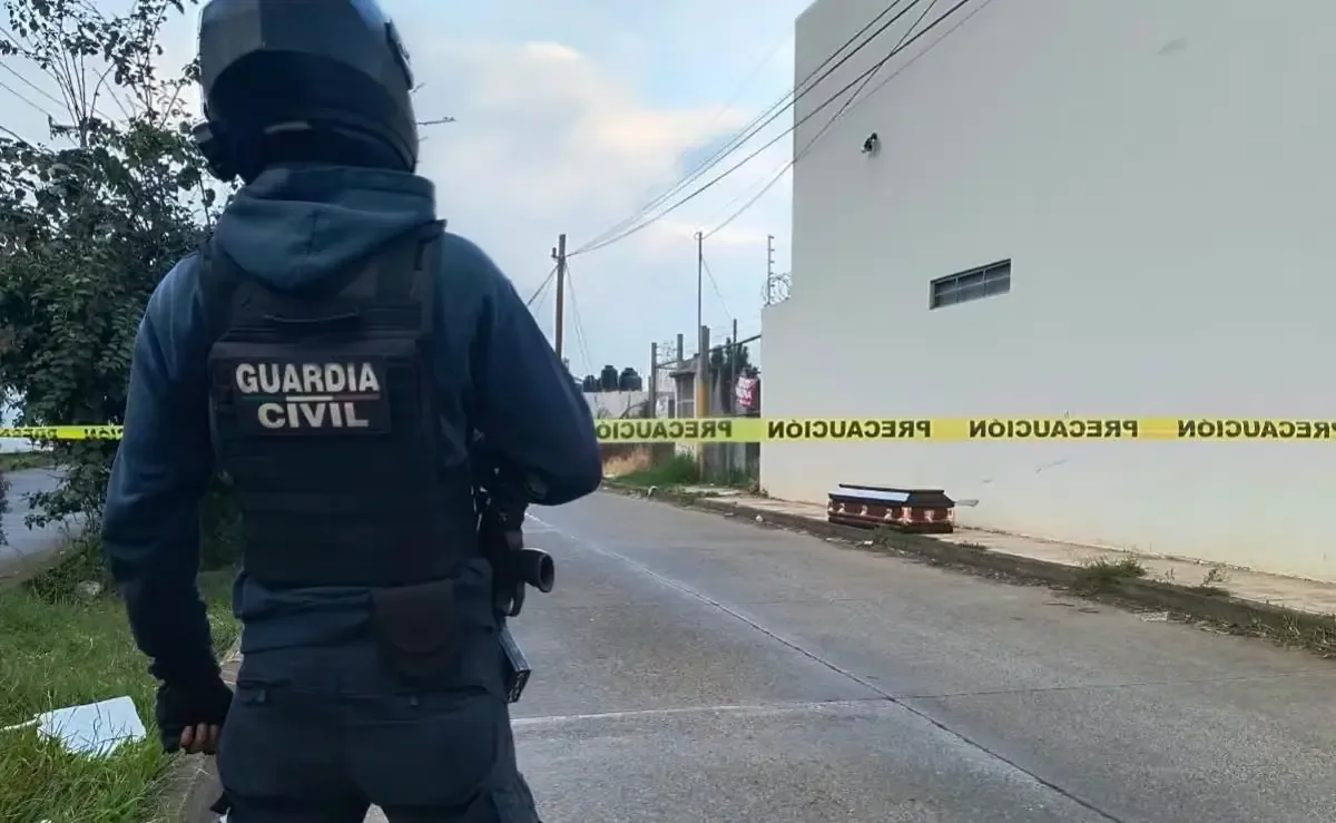 La inseguridad en la región se agudiza tras el hallazgo de un cuerpo en un féretro.