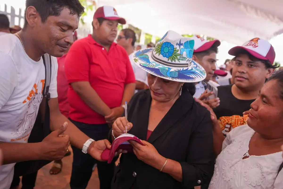 La alcaldesa con licencia agradeció la inversión federal que beneficiará a la población de Acapulco.