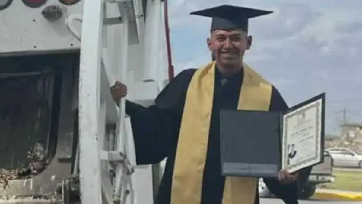 La historia de superación de un joven que combina trabajo y estudio inspira a otros en el país.
