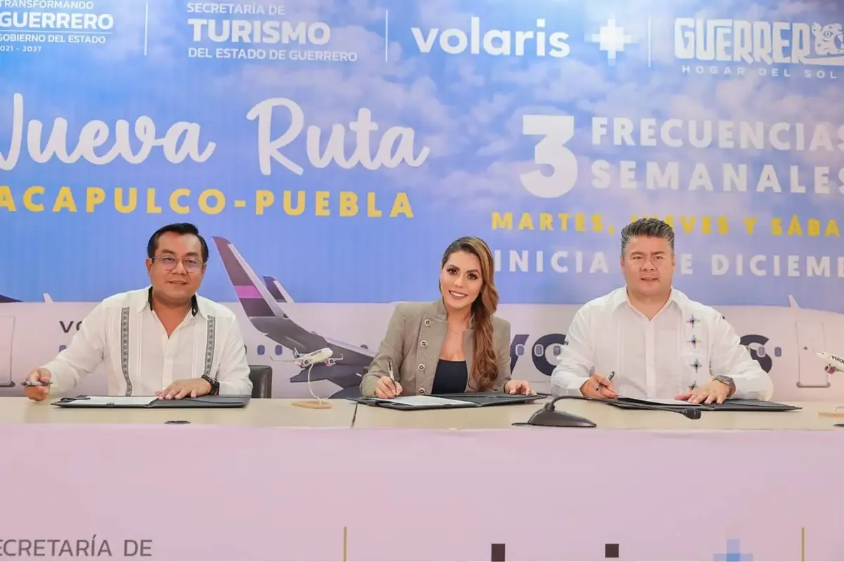 Las nuevas conexiones aéreas impulsan el turismo y la competitividad de Guerrero.