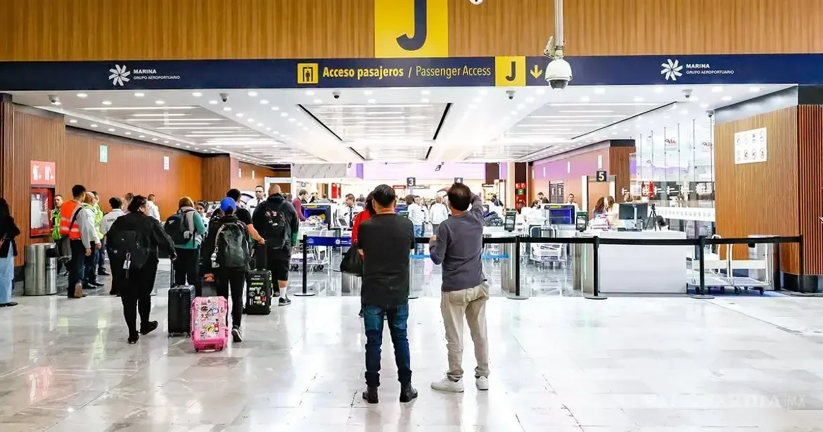 Los pasajeros del AICM podrán optar por un servicio de fila rápida para agilizar su ingreso a las terminales.