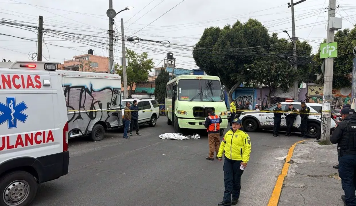Accidente de tránsito en Álvaro Obregón deja a una mujer fallecida.