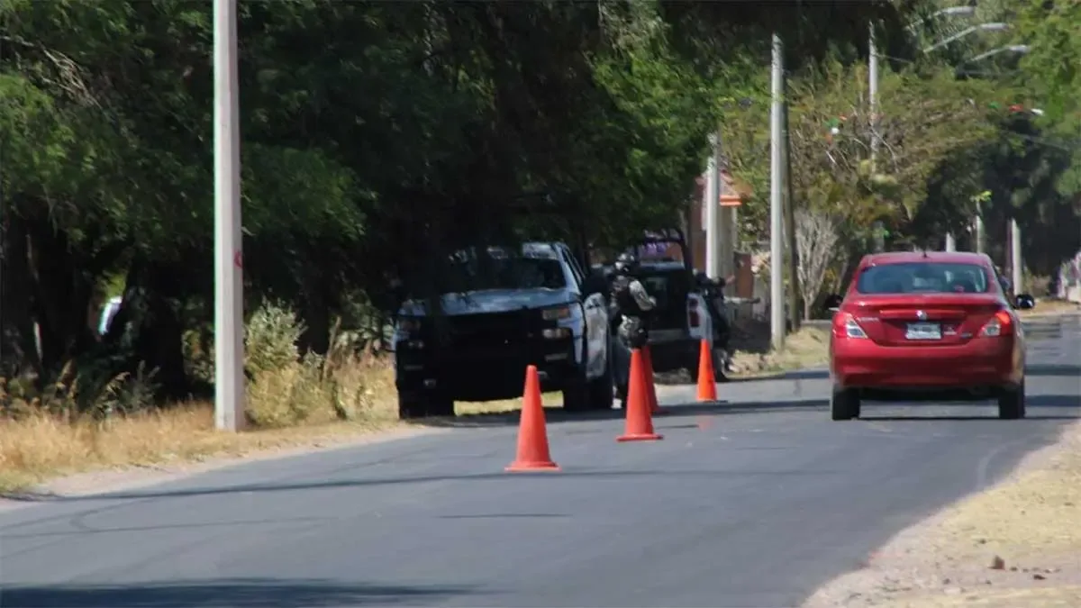 Accidente en carretera de Celaya donde un motociclista perdió la vida.