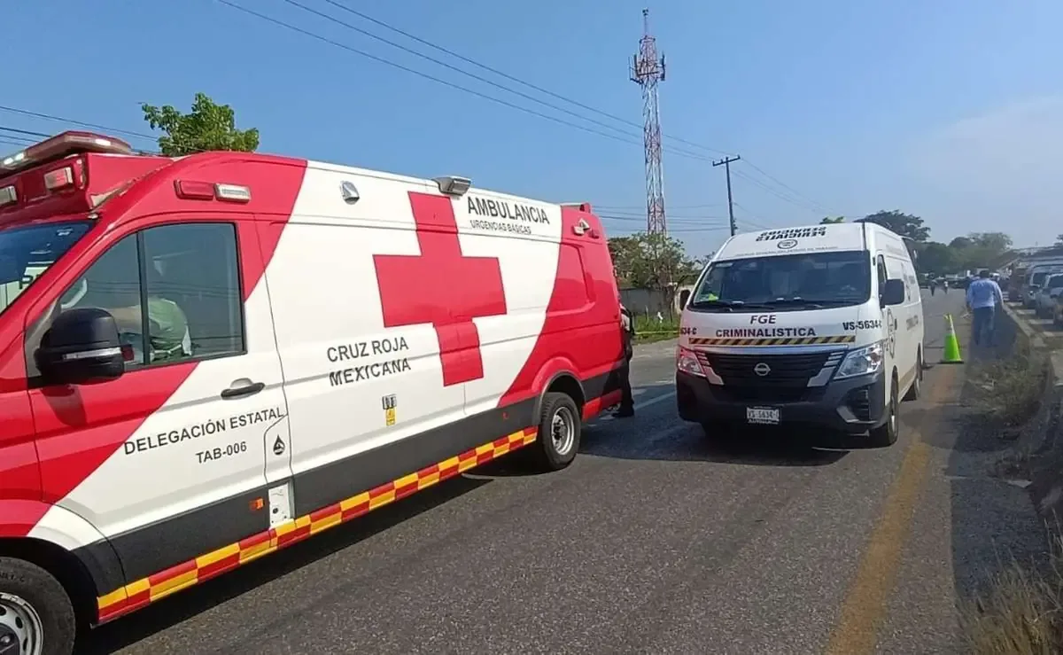 El siniestro ocurrió cuando un vehículo particular chocó con un vendedor ambulante.