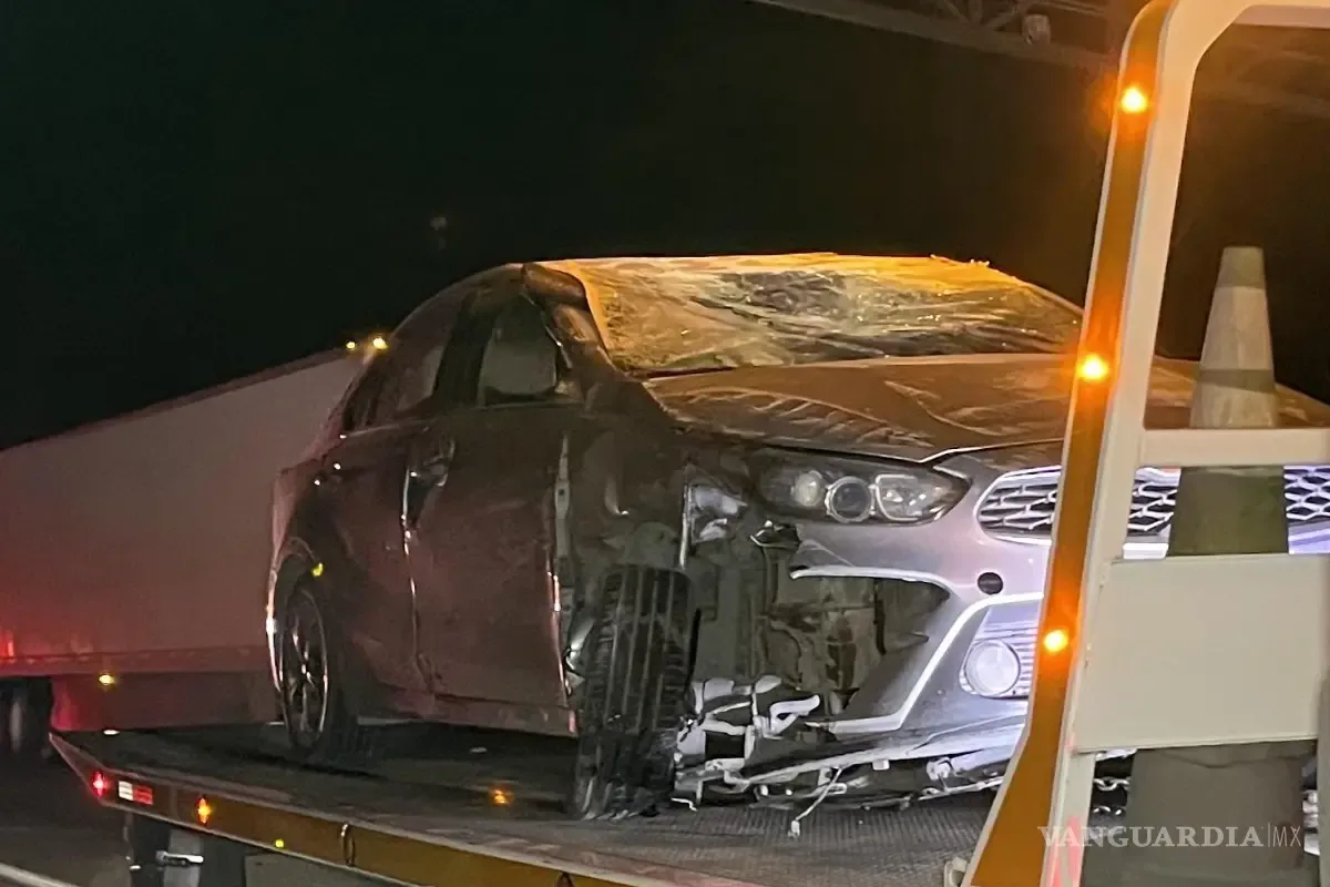 Accidente en la carretera Monterrey–Saltillo provoca caos vial en Ramos Arizpe.