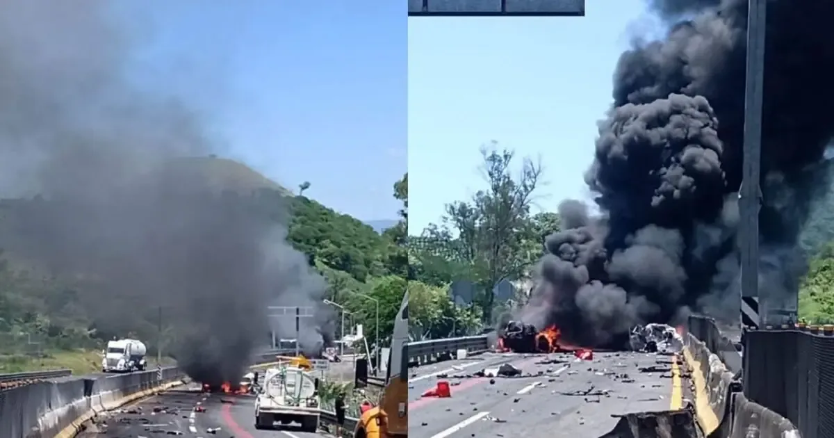 Un trágico choque en la autopista Guadalajara-Tepic deja 9 fallecidos y múltiples heridos en un incendio vehicular.
