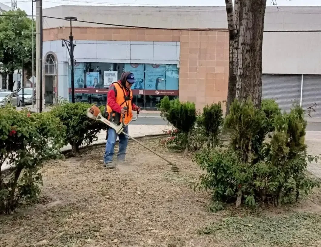 Acciones de Servicios Municipales mejoran el orden y la imagen de San Luis Capital.
