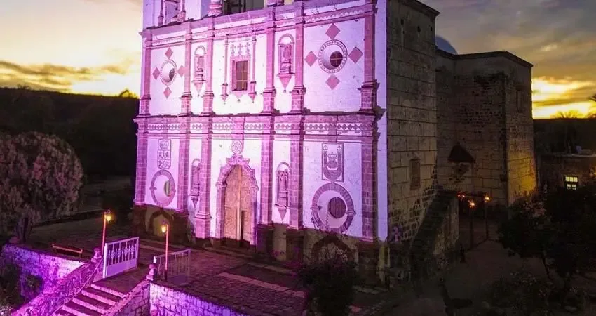 Actividades conmemorativas en la Misión de San Ignacio en Mulegé.