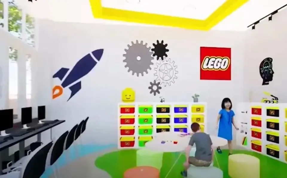 Actividades en el planetario Yook’ol Kaab durante el Día Internacional del Lego.