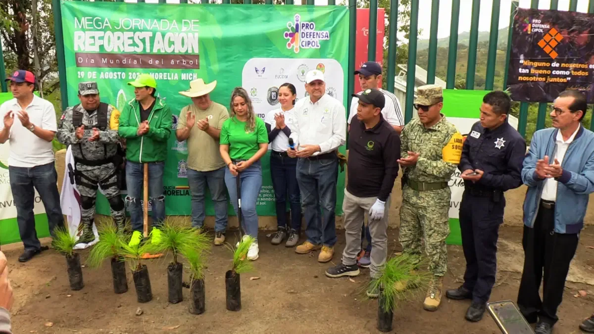 La campaña de reforestación busca preservar un pulmón importante de la ciudad.