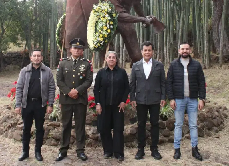 Acto cívico en Zapotlanejo para conmemorar la Batalla en Puente de Calderón.