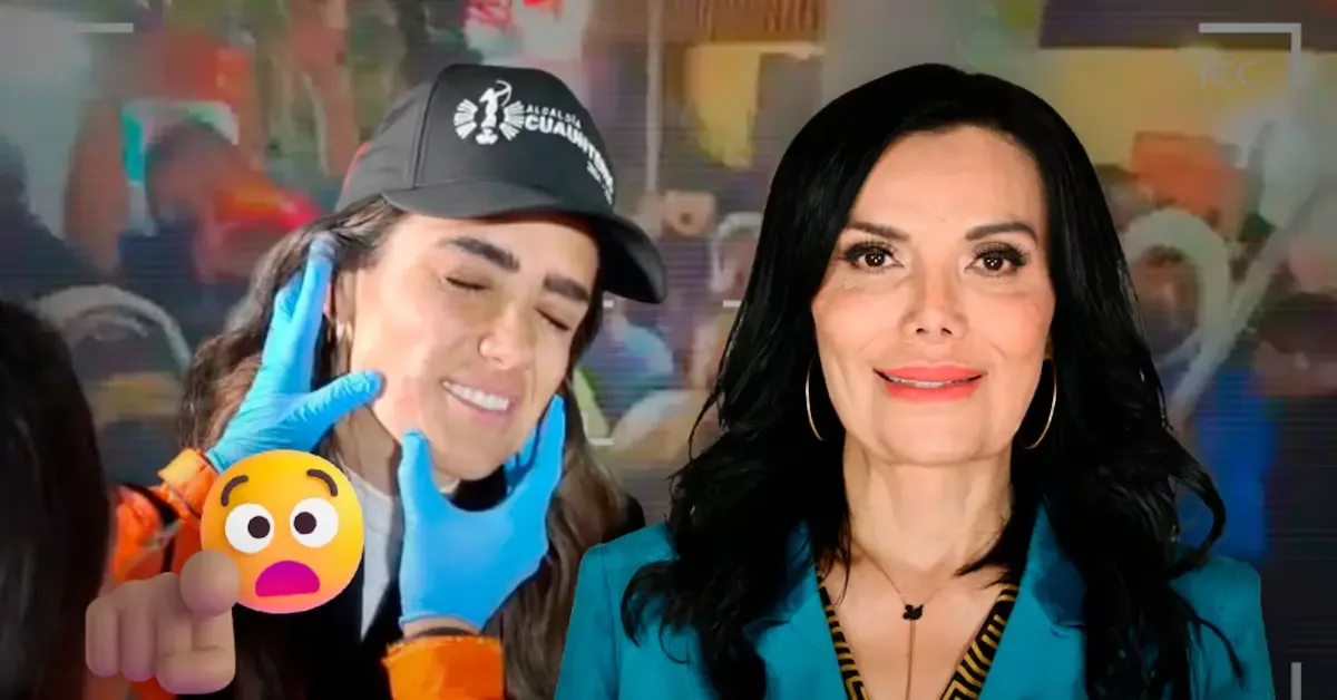 Alessandra Rojo de la Vega denuncia violencia durante operativo en CDMX.