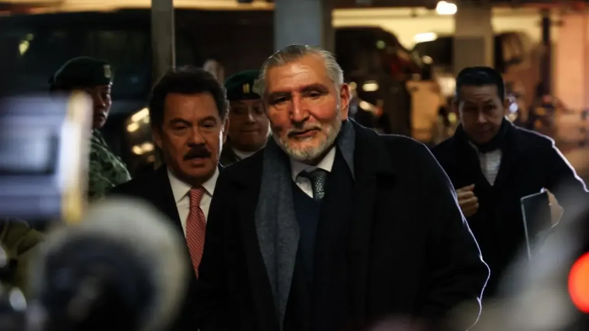 Adán Augusto López Hernández durante su anuncio sobre la coordinación de Morena.