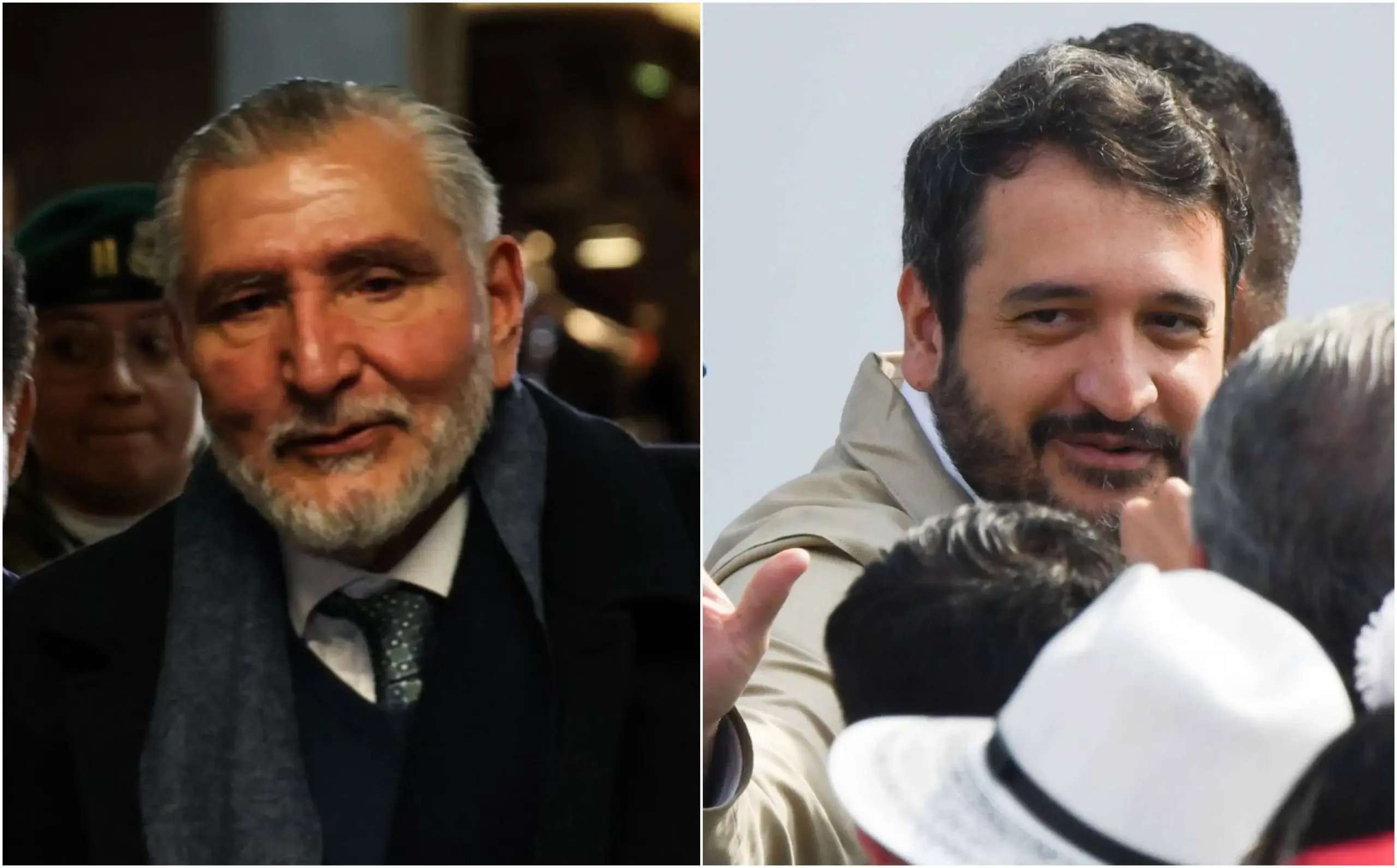 Adán Augusto López Hernández durante su encuentro con medios sobre su decisión en el Senado.