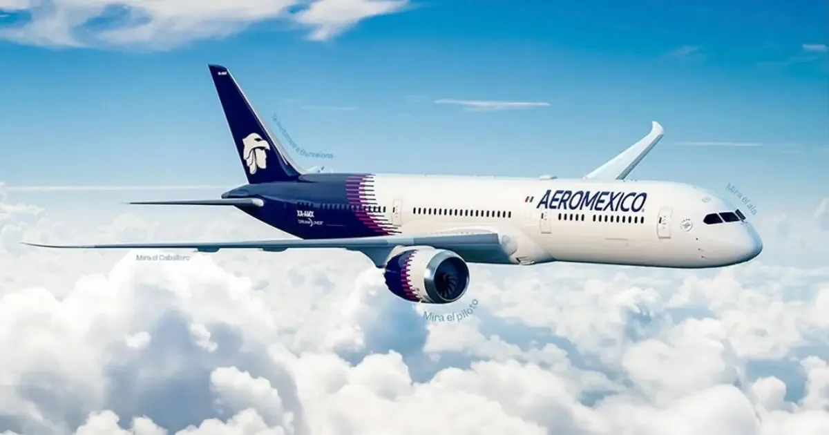 Aeroméxico ofrecerá siete vuelos semanales a estos destinos a partir de enero de 2027.