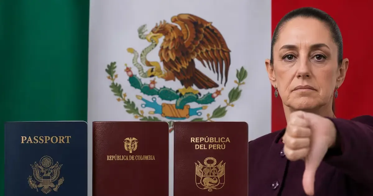 Nuevos controles migratorios en México afectarán a viajeros extranjeros con pasaportes no vigentes.