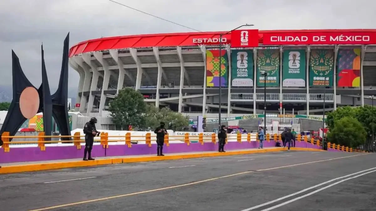 Un ciudadano extranjero fue trasladado a un hospital y se reporta estable tras un infarto en la inauguración del Mundial 2026.