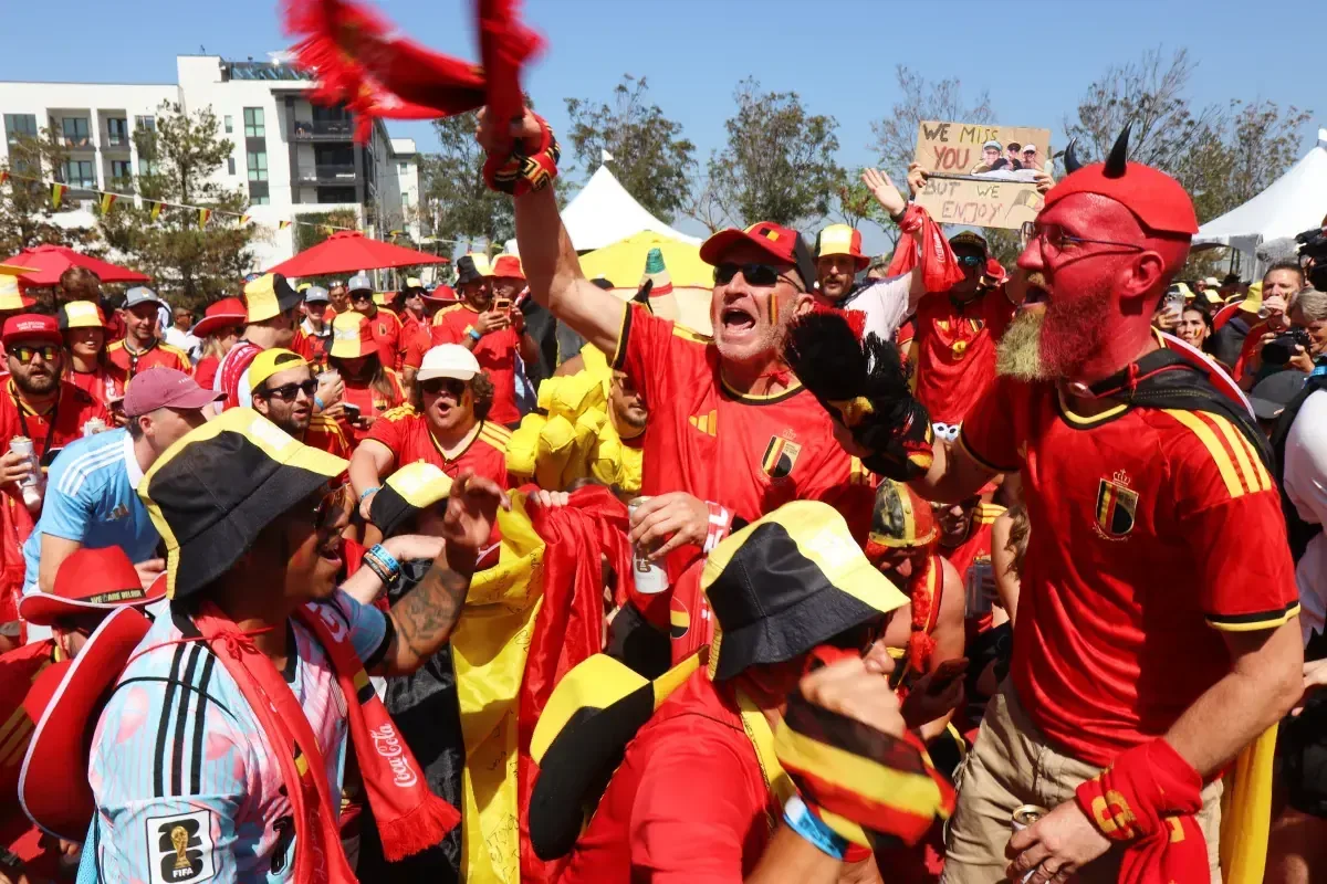 La ferviente afición se reunió en CineVita para alentar a su equipo en el Mundial.