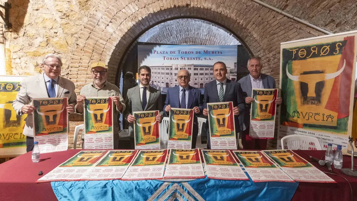 La Feria de Murcia 2026 incluye figuras como Morante y Roca Rey en una serie de espectáculos destacados.