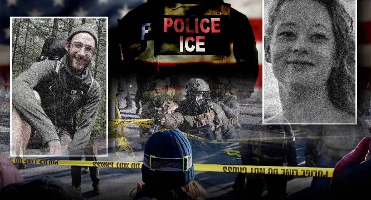 Agentes de ICE durante un operativo en una comunidad hispana en Arizona.
