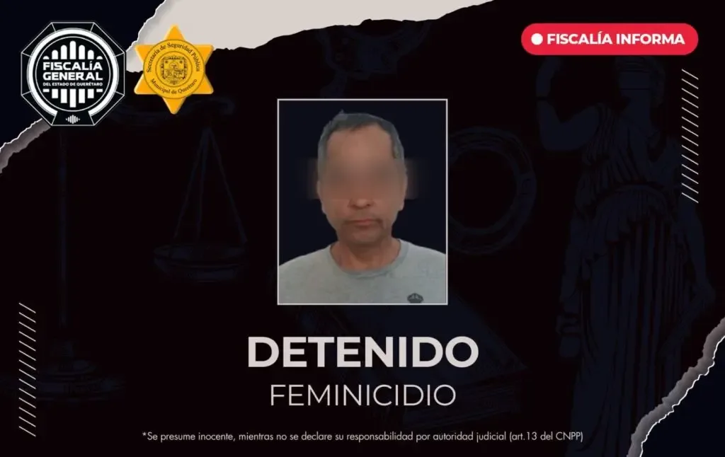 Agentes de la Policía de Investigación en la escena del crimen en Querétaro.