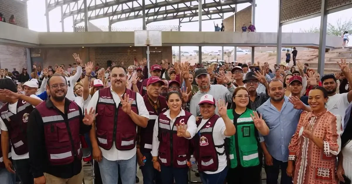 Célida López destaca los logros de Morena y la importancia de la unidad en el desarrollo comunitario.