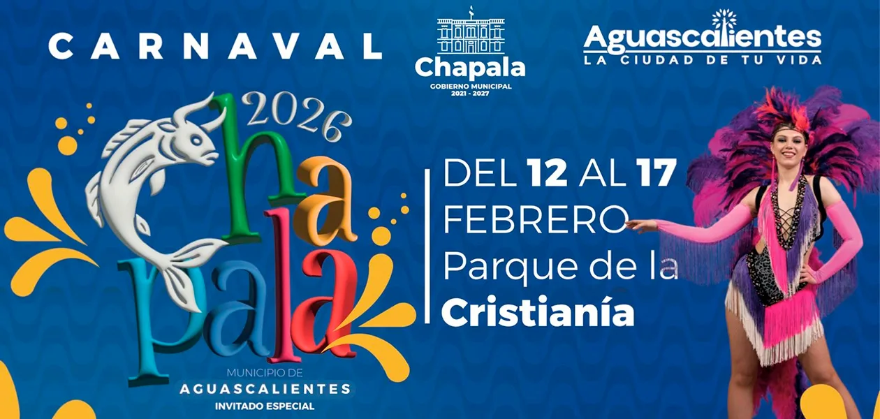 Aguascalientes revelará su cultura en el Carnaval Chapala 2026.