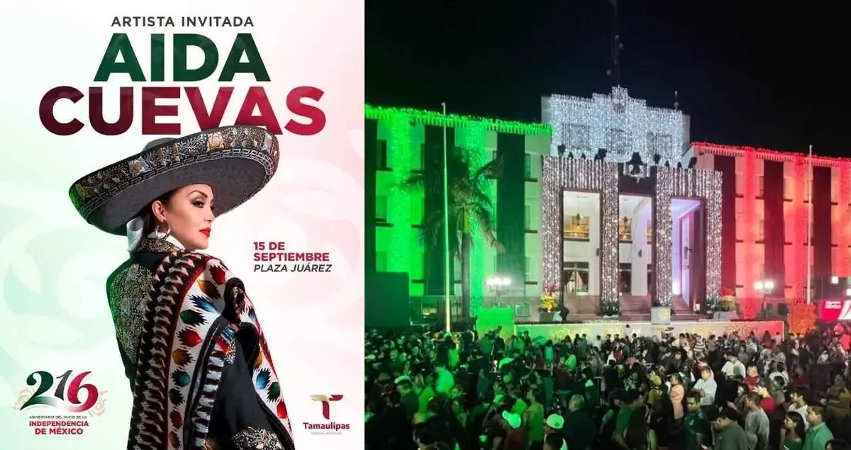La cantante conmemora 50 años de carrera en un evento organizado por el Gobierno de Tamaulipas.
