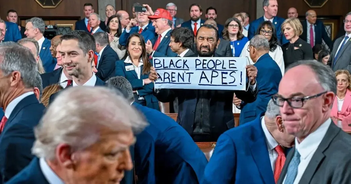 Al Green es criticado por manifestarse en un evento tenso del presidente estadounidense.