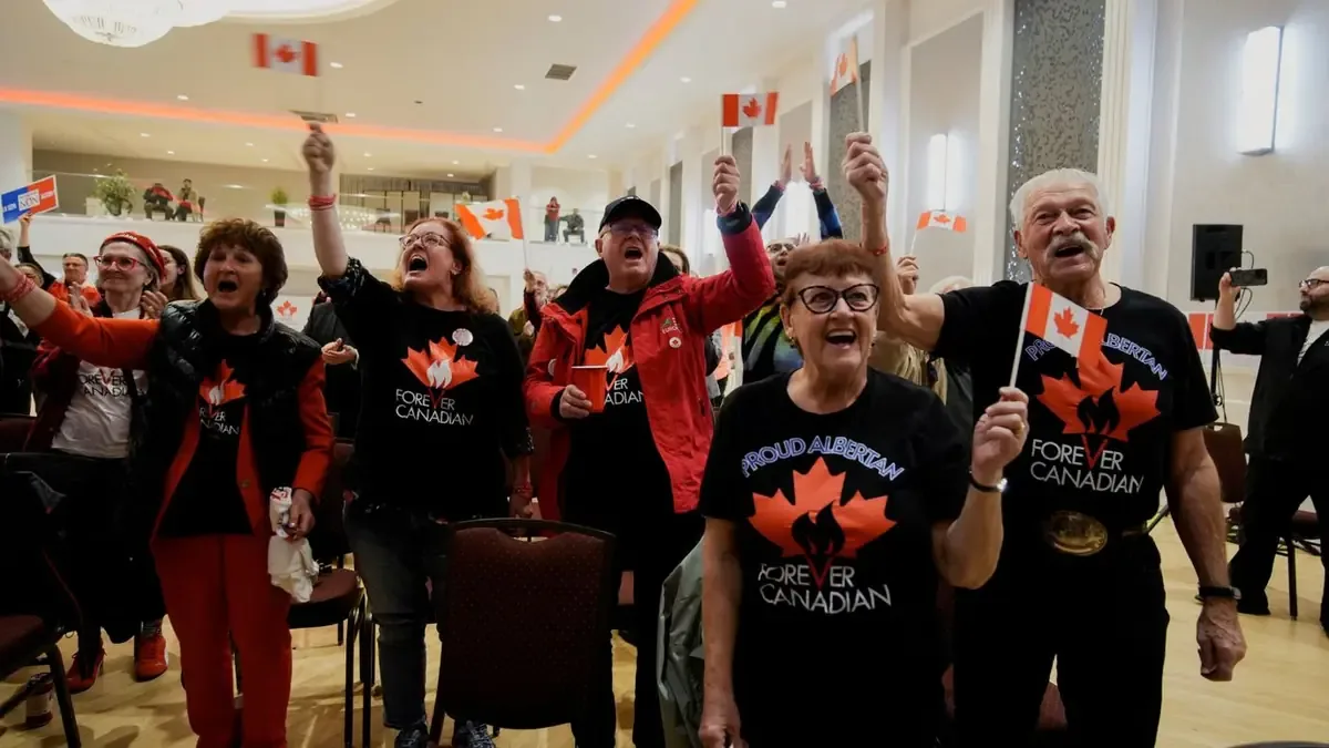 Los votantes de Alberta optan por la unidad ante amenazas externas en referéndum histórico.