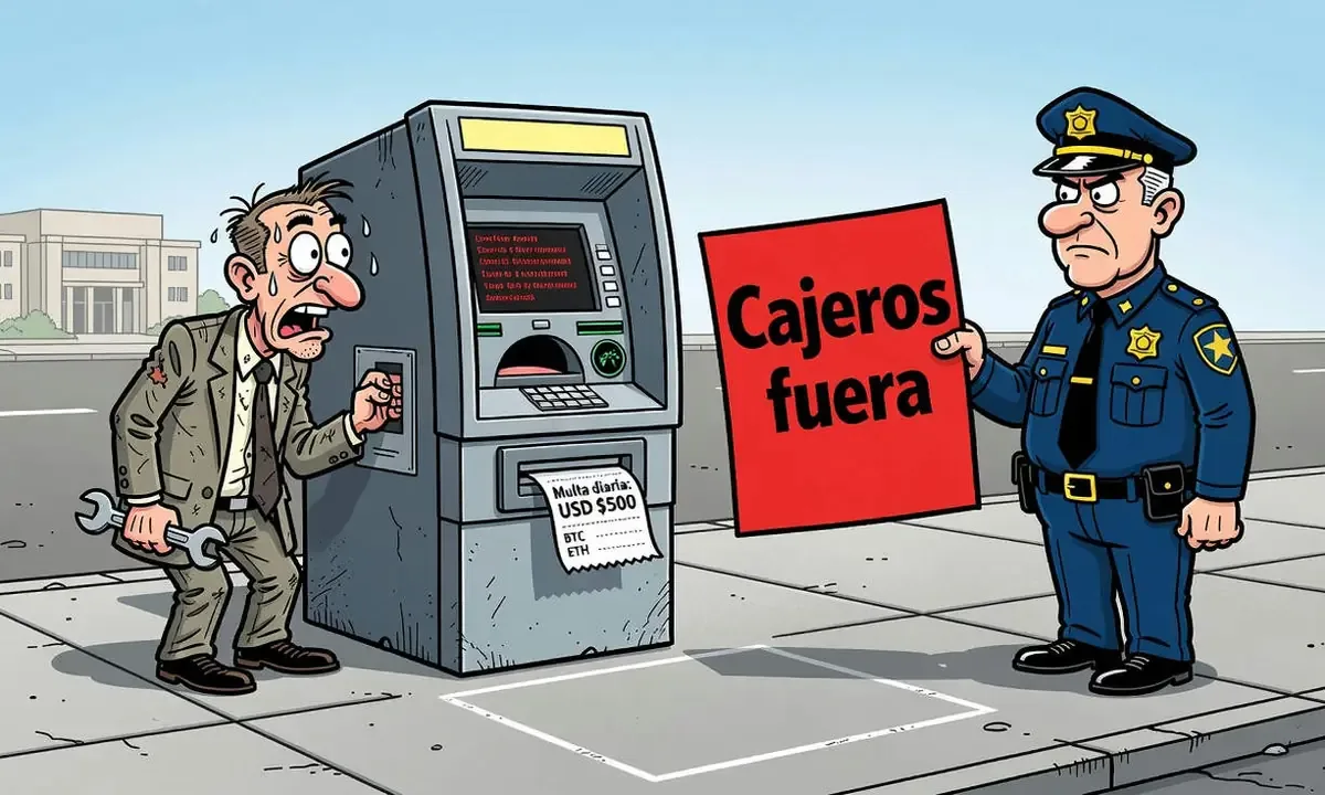 La ciudad ordenó la retirada de cajeros cripto para evitar fraudes y multas severas.