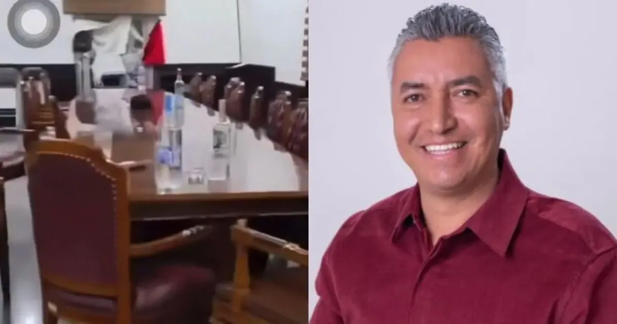 Un video revela al alcalde Rogelio González en el Palacio Municipal, lo que desencadena denuncias y conflictos políticos.
