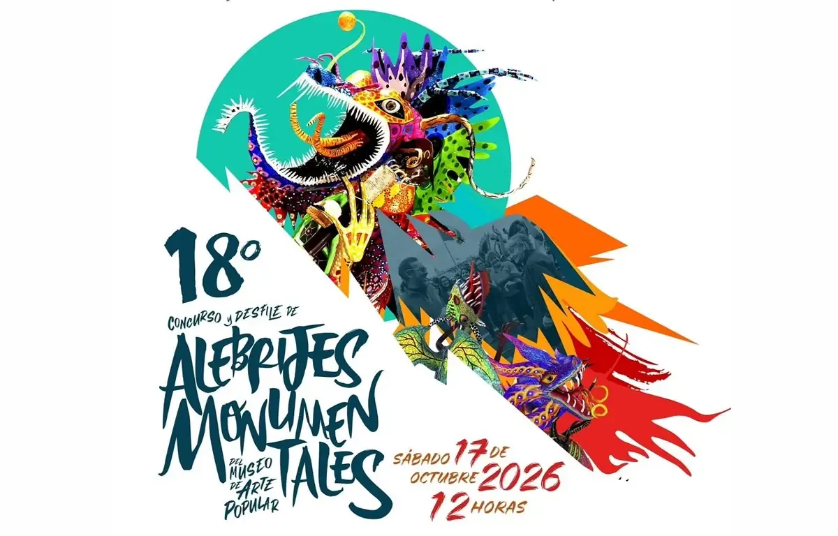 El desfile de alebrijes se realizará en el Centro Histórico y finalizará en Paseo de la Reforma.