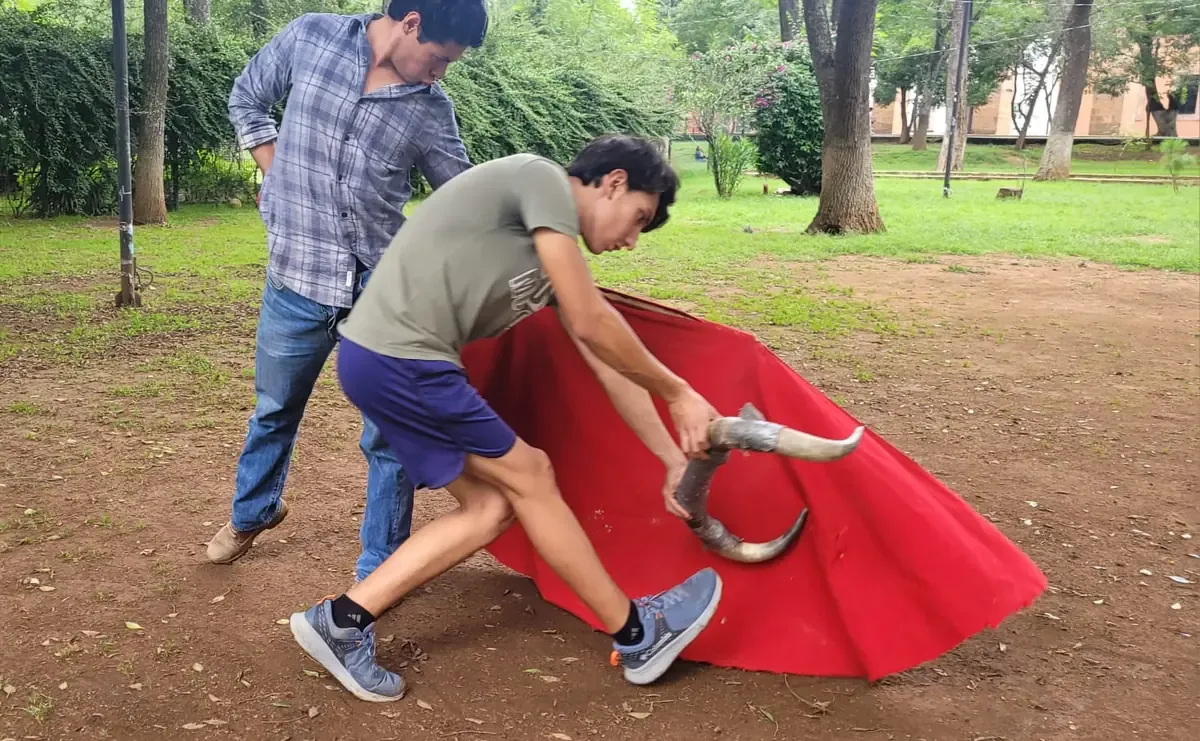 La afición taurina de Alejandro Tinoco se renueva tras dos años fuera de los ruedos.