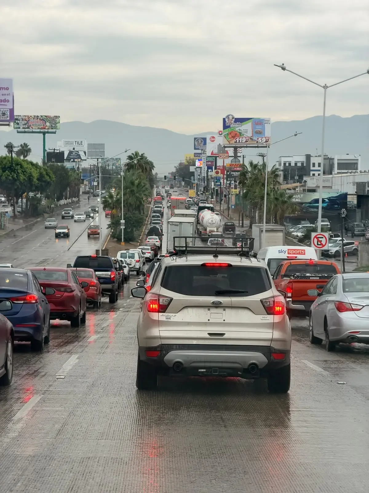 Ensenada enfrenta problemas por la tormenta Rachel, con cortes de luz prolongados y vientos de hasta 100 km/h.